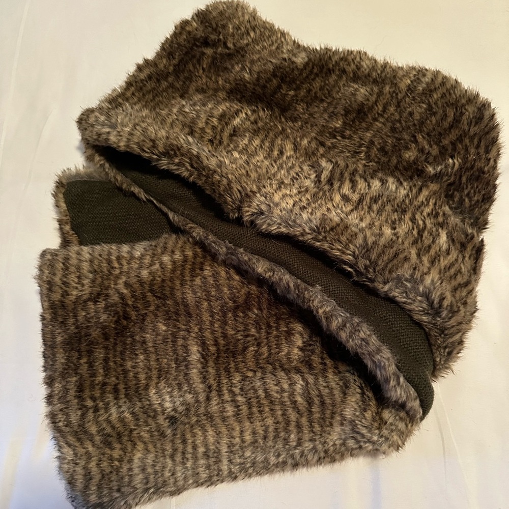 Faux fur scarf/wrap